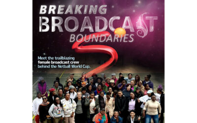 SuperSport are raising the bar as part of their #HereForHer campaign, with an all-women broadcast crew working towards the upcoming Vitality Netball World Cup tournament in Cape Town from 28 July to 6 August 2023. Photo: SuperSport (Twitter)