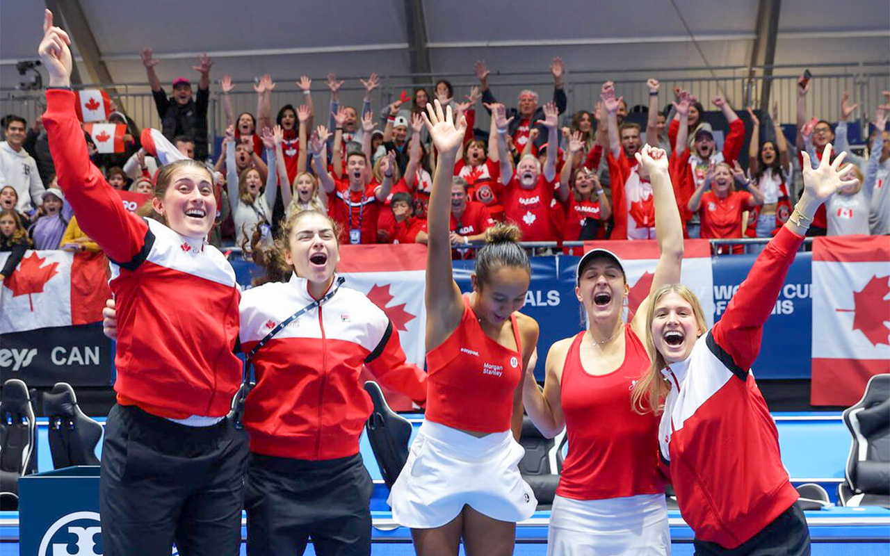 Trailblazing Canada Reach First-Ever Billie Jean King Cup Final To Face ...