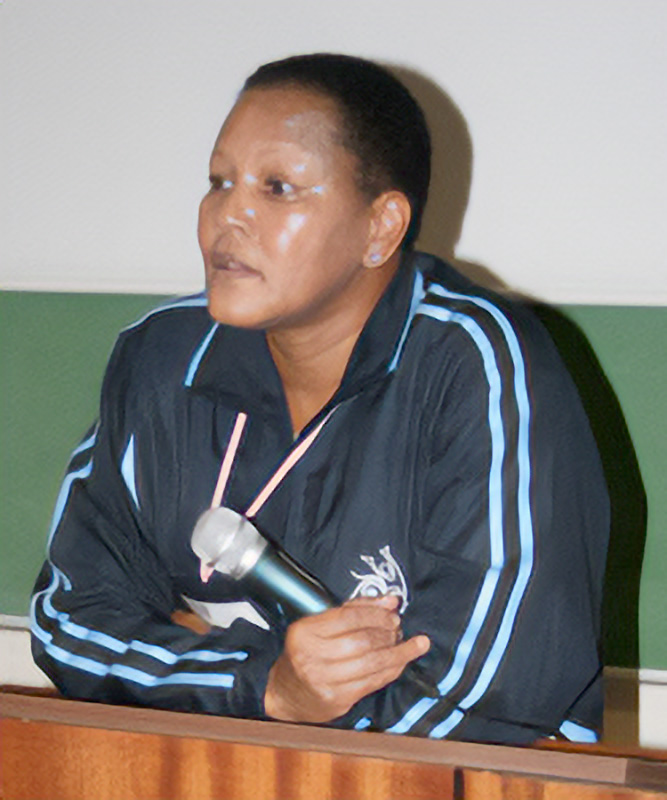 Maureen Mashabane urged delegates to volunteer as much as possible to gain skills in areas they intend to pursue a career. Photo: Supplied