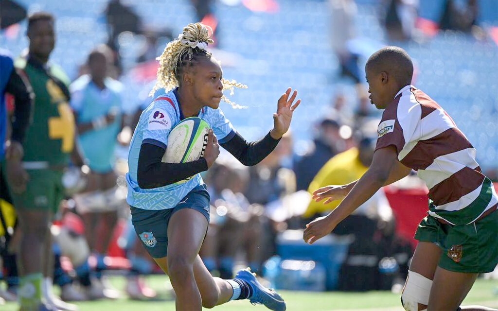 The Bulls Daisies maintained their top-of-the-log status with a solid 47-0 win over a Border Ladies. Photo: Bulls Daisies on Instagram