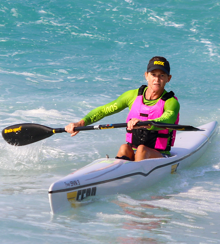Michelle Burn finished behind Bester for a SA gold-silver podium combination, taking the world senior title. File Photo: Lynne Hauptfleisch / Gameplan Media