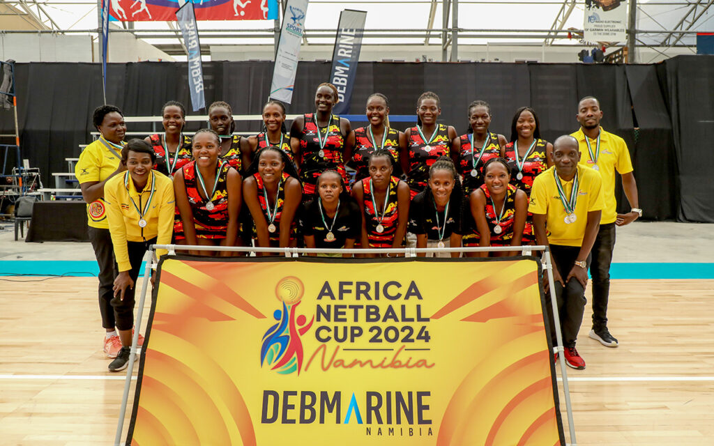 Africa Netball Cup 2024 Silver Medalists, Uganda.