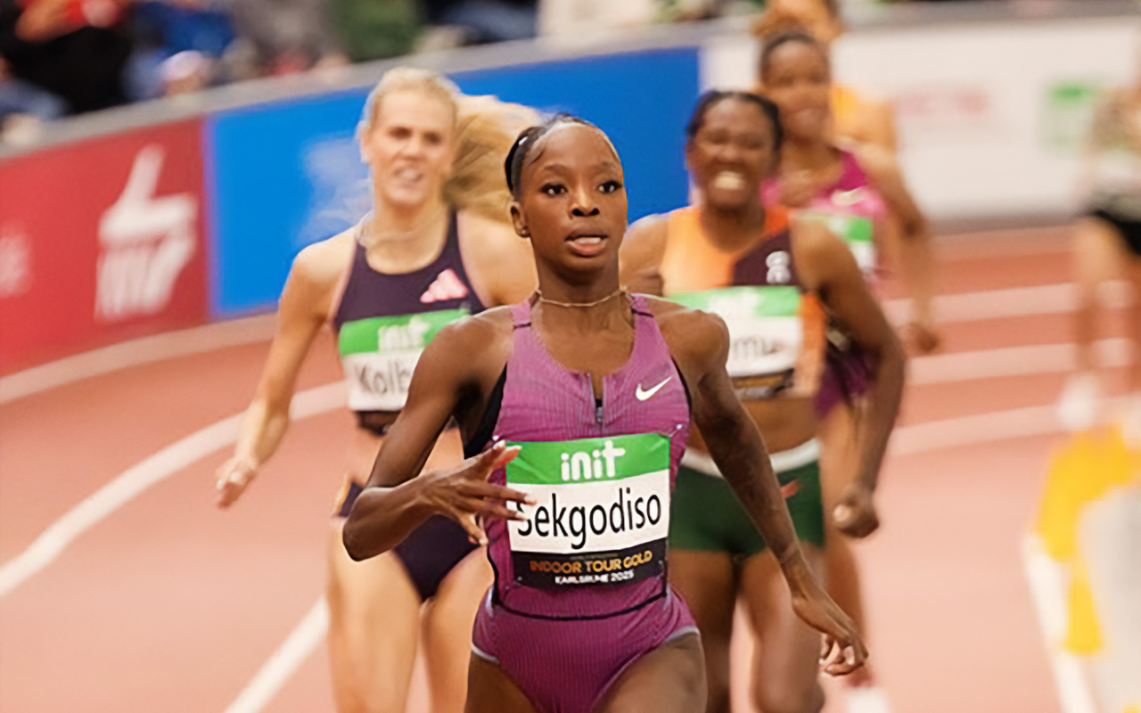 Another Race Another Record for SA 800m Star Prudence Sekgodiso