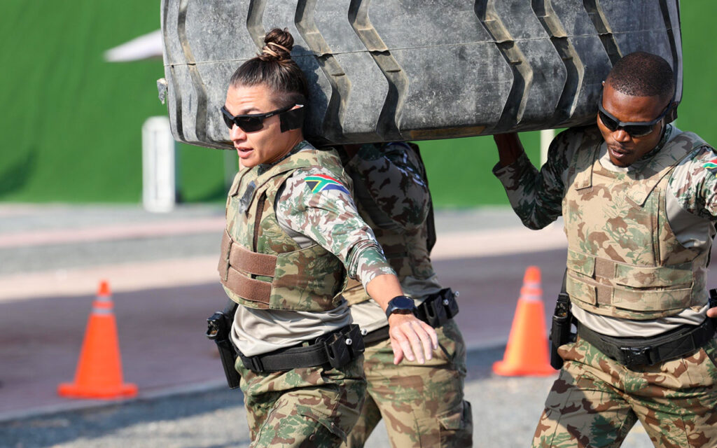 Kemp does not underestimate the commitment needed: ”Being a woman in a high-stakes, physically demanding role isn't just about keeping up-it's about excelling. You must be as fast, strong, and resilient as your male counterparts. You cannot be a burden; you must be an asset. That's the only way forward in this field.” Photo: Supplied