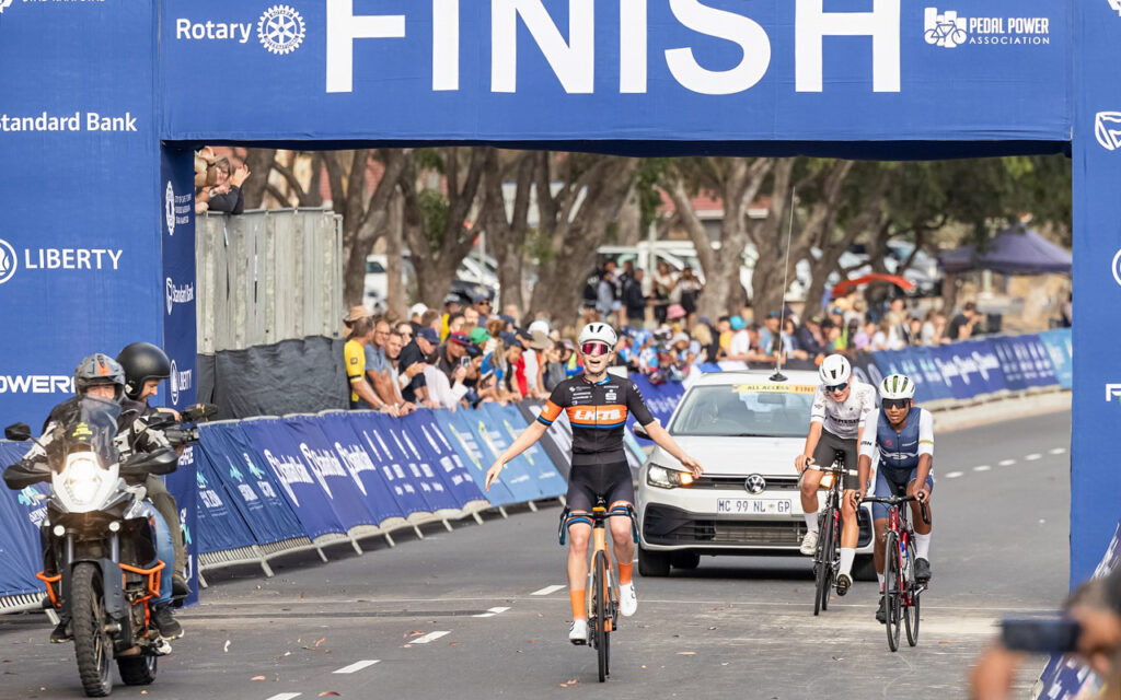 Pia Grünewald took the 2025 Cape Town Cycle Tour title in fine fashion when the LKT Team racer put her strengths to the test and leveraged an early breakaway lead to a comfortable win in Cape Town in the Western Cape, on Sunday, 9 March 2025. All Photos: Cape Town Cycle Tour
