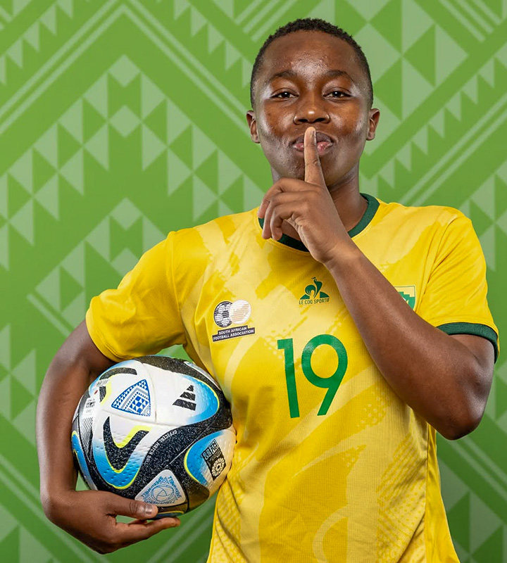 Driven by a desire to give back, national star Kholosa Biyana's foundation provides opportunities and inspiration for young athletes in her community.