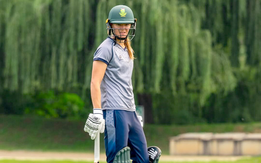 Faye Tunnicliffe was the star of the show as the SA Emerging Women began their tour of Bangladesh with a five-wicket win in the opening 50-over match against the home side on Tuesday in Chittagong in Bangladesh on Tuesday, 6 May, 2025. Photo: Supplied