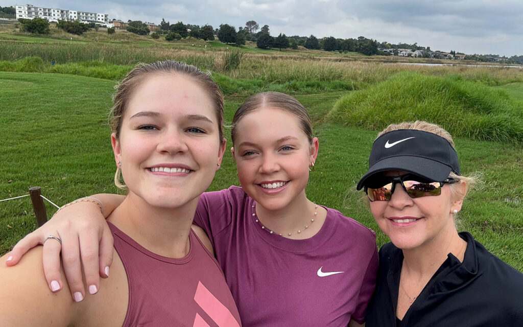 Pam — “With my girls, I always said: ‘Try it! If you hate it, that’s okay!’ Madison hated ballet, she begged me not to go back … When it came to cricket, she was hooked!”