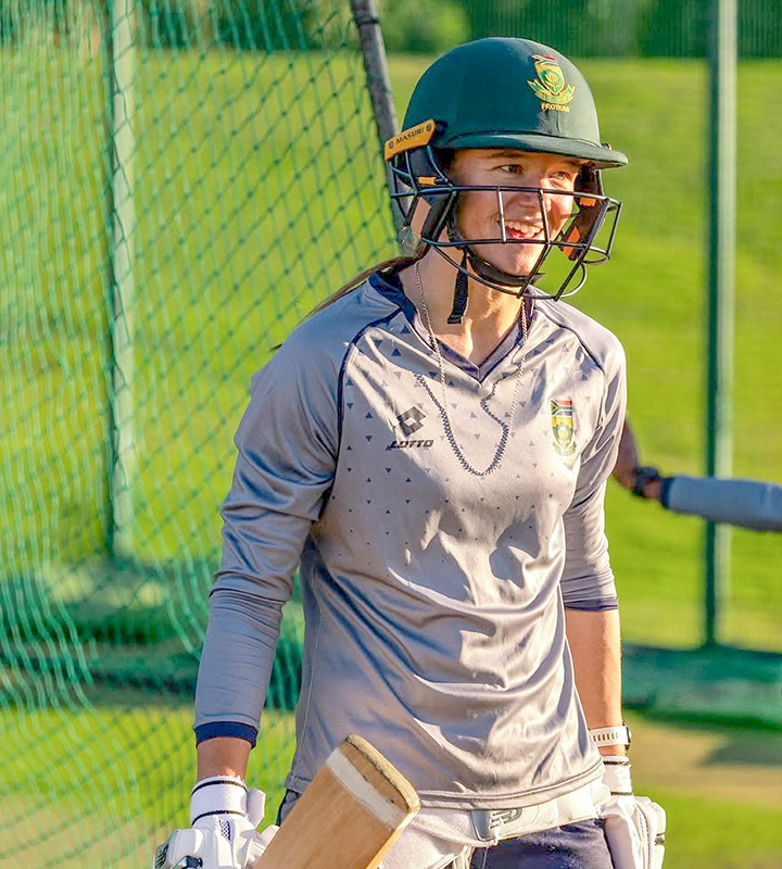 The SA Emerging Women’s Faye Tunnicliffe was named Player of the Series following her two half-centuries. Photo: Supplied