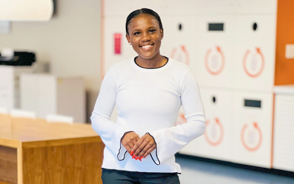 Once an a well-known track athlete, Thato Makhafola is now a successful charted accountant. Despite being away from the competitive scene she still stays close to her running community that she holds dear. All Photos: Supplied