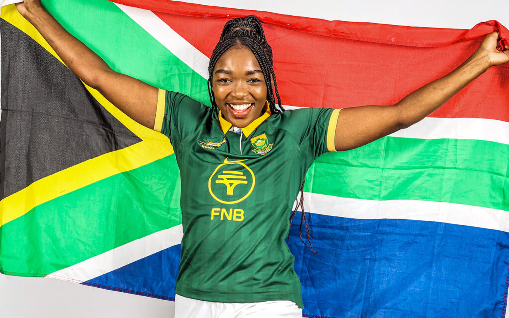 Anathi Qolo will lead the Springbok Women to Madagascar, where they will defend their Rugby Africa Women’s Cup title next month against Uganda, Kenya and Madagascar. The three Tests will all be played at Stade Makis in Antananarivo, on 7, 11 and 15 June 2025, respectively. File Photo: Gallo Images / SA Rugby