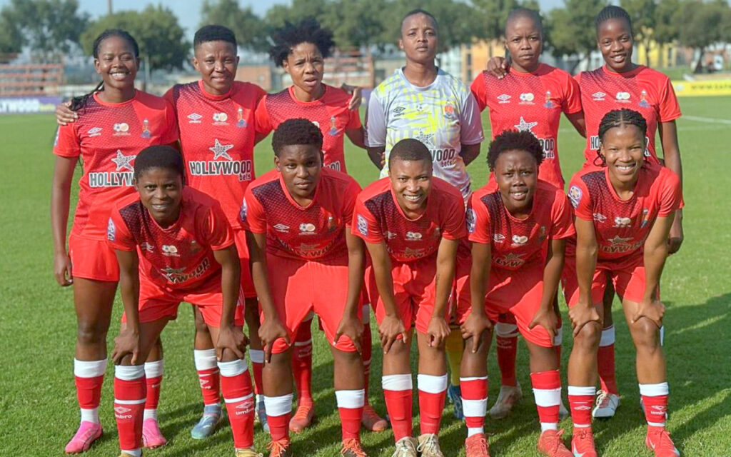 The University of Pretoria’s women held a more accomplished JVW FC to a 1-all draw in their away fixture over the weekend.