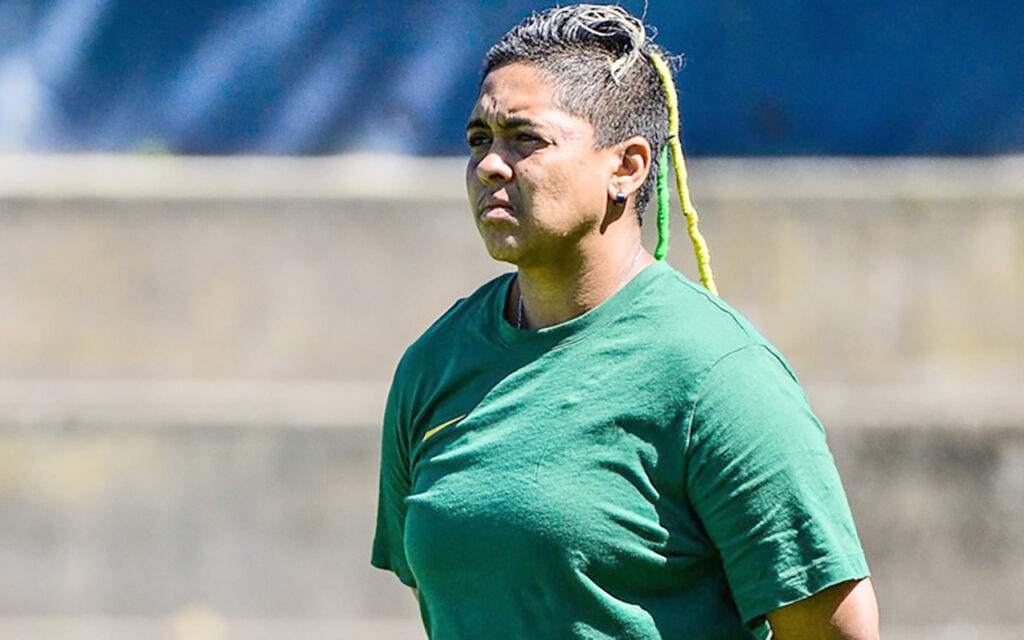 The 34-year-old SA Women’s Rugby icon Zenay Jordaan will return to the Rugby World Cup global showpiece, with the Springbok Women in an assistant coaching capacity, as part of World Rugby’s Gallagher High Performance Academy programme. Photo: GALLO IMAGES / SA Rugby