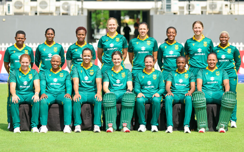 The Proteas Women’s Squad that faced India and Sri Lanka in the just-completed ODI Tri-Series (pictured) will be joined by regular pace bowler Marizanne Kapp according to the Cricket South Africa announcement ahead of their white ball tour of the West Indies from 11 to 23 June, 2025. File Photo: Cricket South Africa