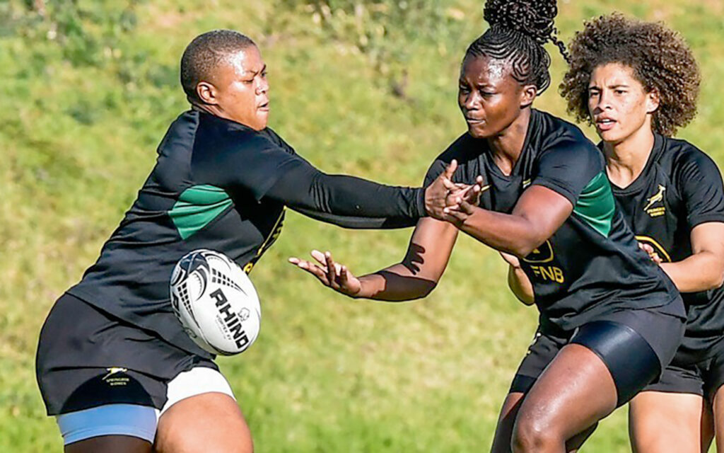 Player of the Match in their recent away win against Spain, Springbok Women centre Aphiwe Ngwevu is clear on what is required of her, as the team focusses on starting the defence of their continental title against Uganda at the at Stade Makis, Antananarivo in Madagascar on Saturday, 7 June 2025. File Photo: Gallo Images / SA Rugby