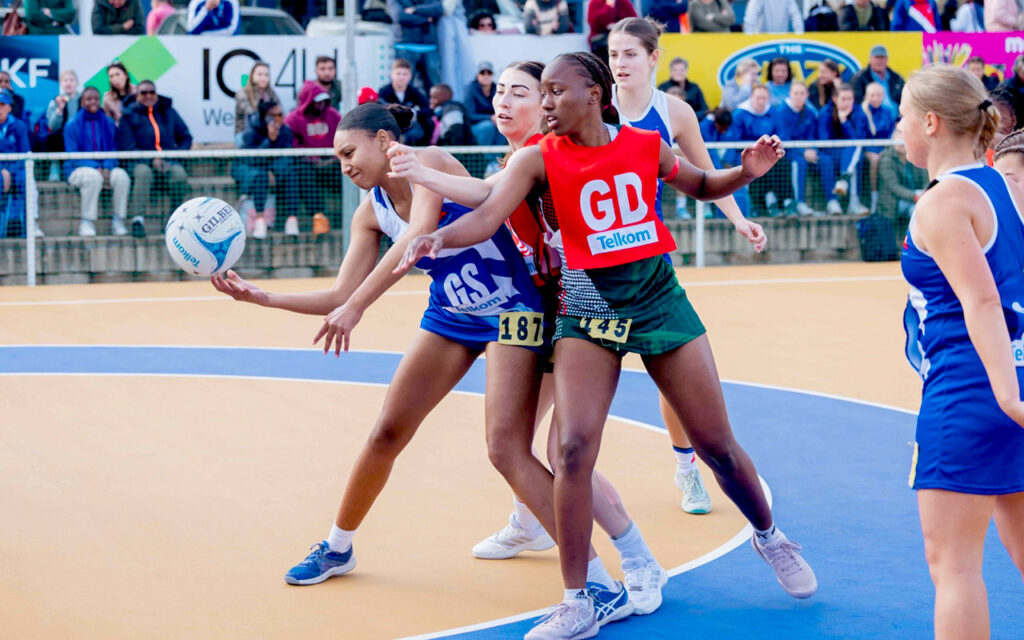 The action is heating up in the Telkom Netball Championship as teams vie for top honours, with the competition set to come to a close. The event, taking place at Hoërskool DF Malan and Laerskool Totius in Bellville, Cape Town, from 7-11 July 2025, has featured some outstanding performances from the young stars of netball. Photo: Supplied