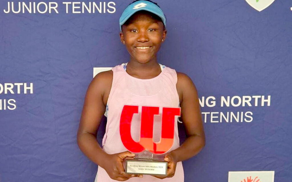 The youngster has been invited to train at a top tennis academy in Spain and requires financial backing to turn her dream into reality.