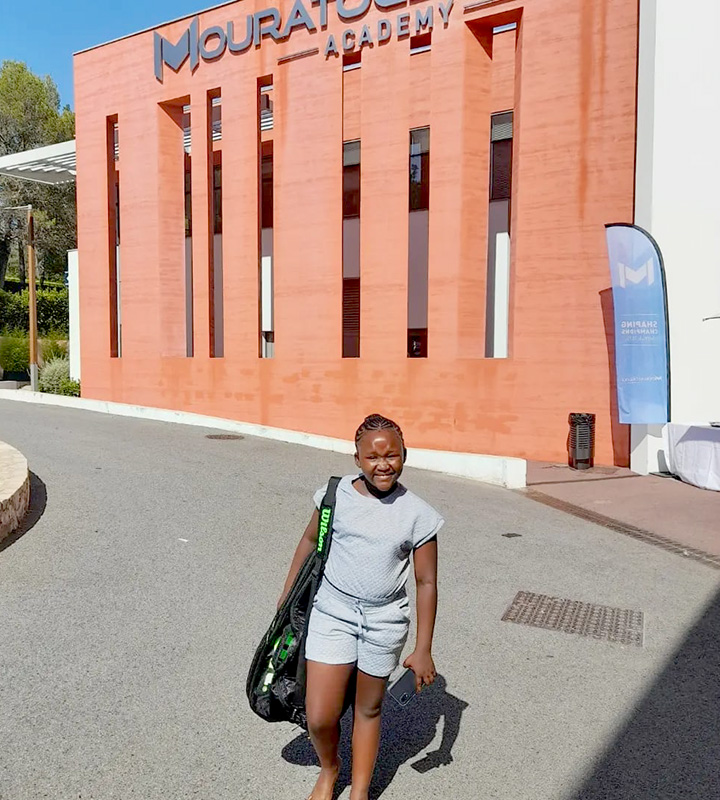 Who is it that inspires Maremeni on the court? Maremeni doesn’t hesitate to call out Coco Gauff and GOAT Serena Williams.