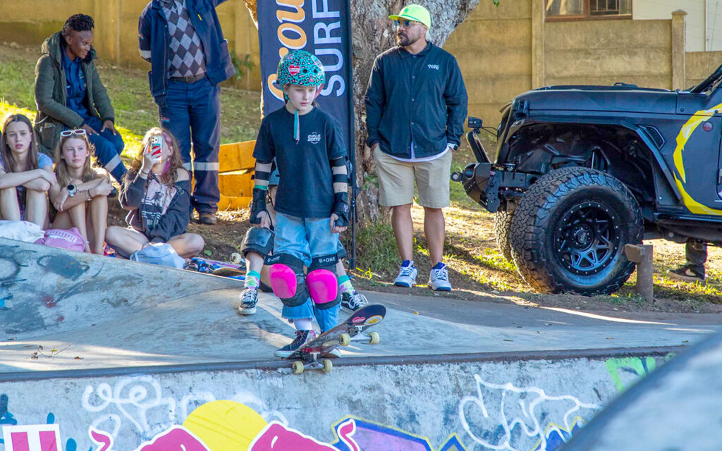 Sponsors: “I am a very dedicated and hardworking skater who aims to represent SA girls locally and internationally, and hopefully at the Olympics in park skating one day.”