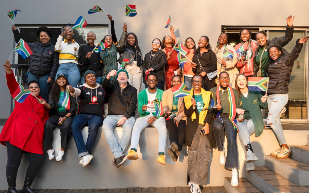 The smell of braai meat, the sounds of Mzansi music, and an atmosphere buzzing with support for women’s sport set the perfect stage for the second edition of #SportsFriday at Red Cherry Interactive, the creative home of #gsport20 #IRecogniseHer #gsport20 All Photos: Supplied