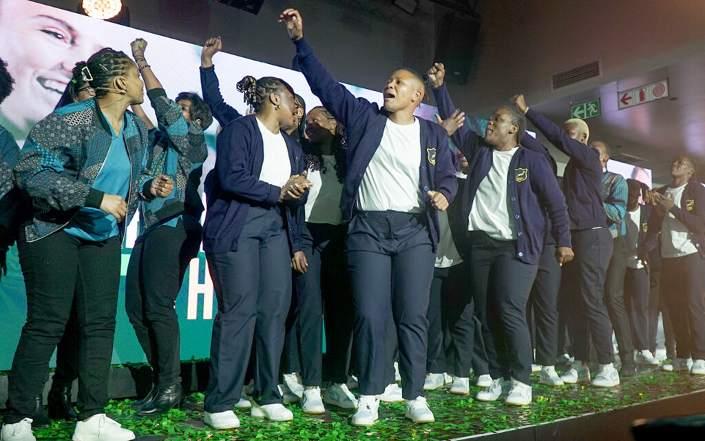 The evening closed on a high note as the Springbok Women joined the RMB Choir for a powerful performance of Gwijo - a fitting finale to a celebration that was equal parts emotional and energising.