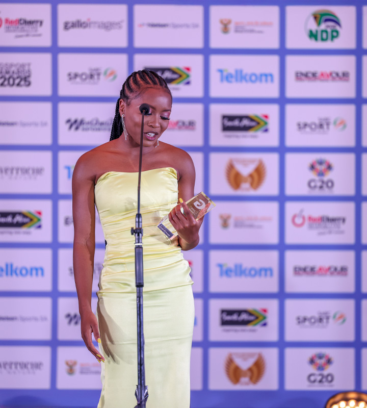 “I believe this recognition will open new opportunities, partnerships, and platforms for me to grow and to amplify my work even further.” Photo: Sachin du Plooy Naran / gsport