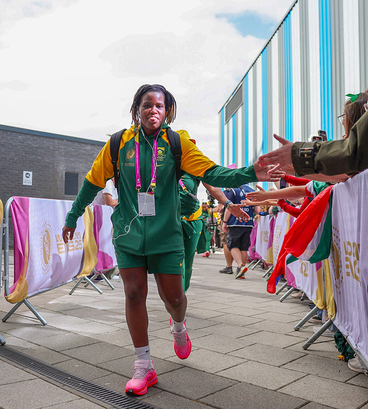 Mary Zulu pictured prior to SA’s match against Italy, on August 31, 2025. File Photo: Molly Darlington - World Rugby/World Rugby via Getty Images