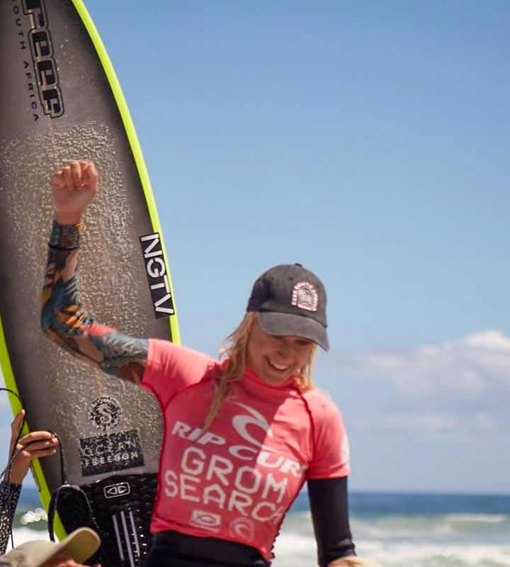 The Cape Town surfer will face up to competition winners from Australia, Brazil, Argentina, Europe, Indonesia, the USA and a wild card entry for the 2025 global crown.