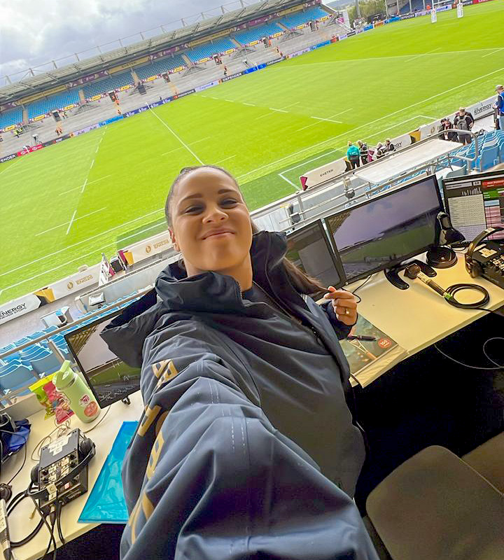 As a sports broadcaster, getting to cover a World Cup is something many aspire to; for the SuperSport Rugby presenter, that dream became a reality - Six weeks in England at the Women’s Rugby World Cup.
