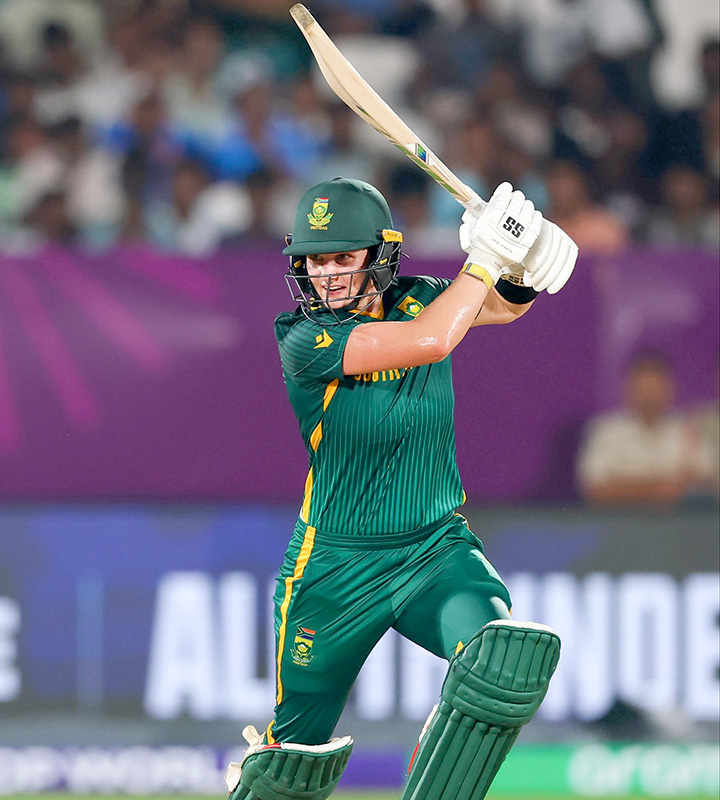 Set 252 to win, SA opener Laura Wolvaardt lost her opening partner Tazmin Brits early, but posted a masterful innings of 70 to set up the chase.