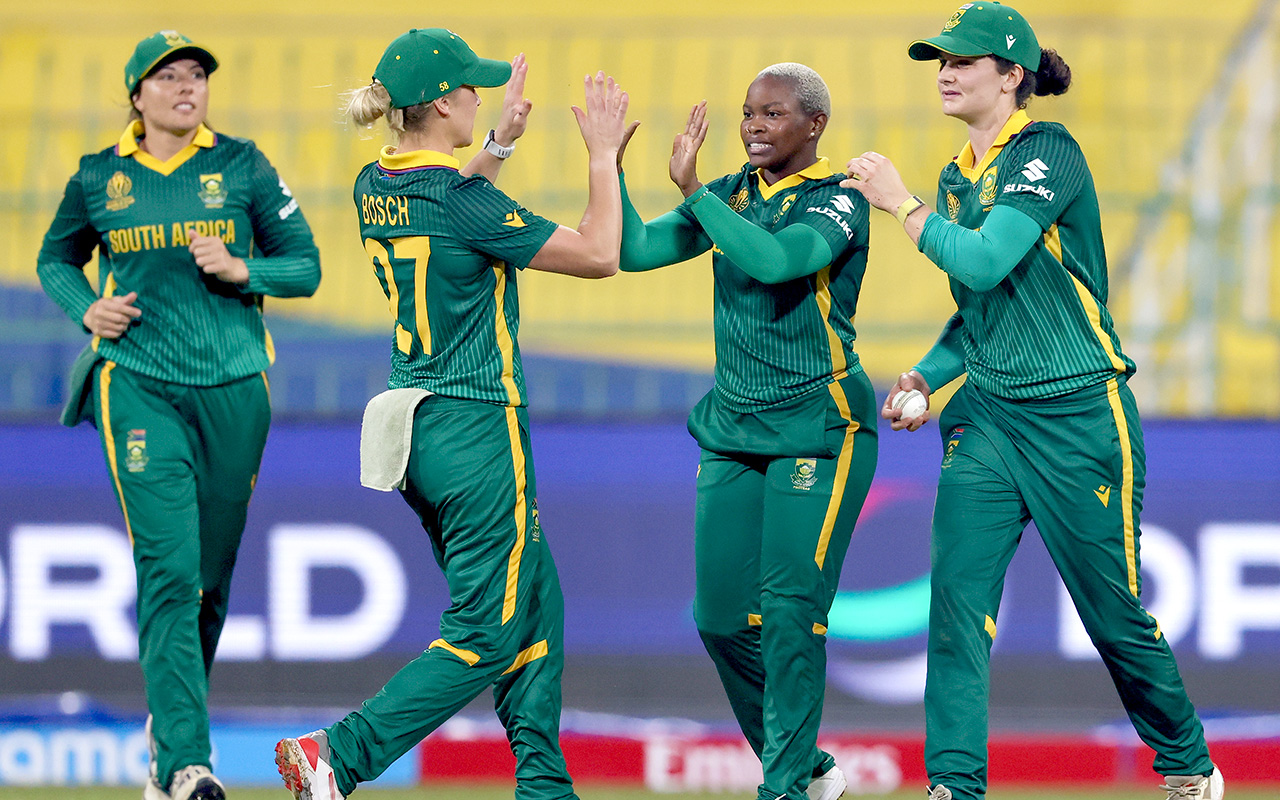 Proteas Women Power into World Cup Semi-Finals after Dominant Run Proteas Women Power into World Cup Semi-Finals after Dominant Run