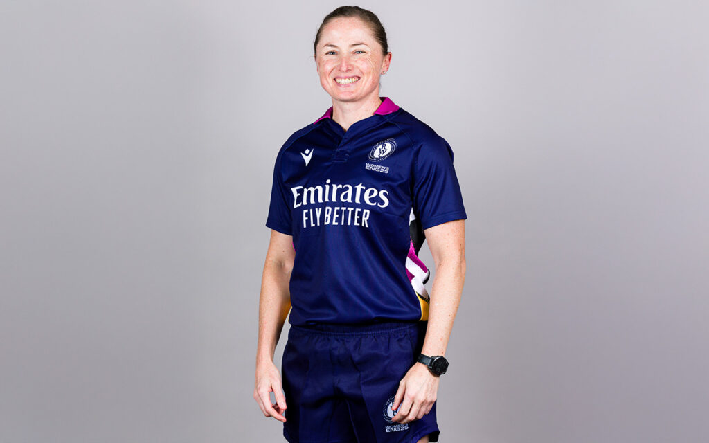 Just one game away from 50 Test matches as a referee, Top South African referee Aimee Barrett-Theron discusses the growing professionalisation of Women's Rugby, which is helping to drive growth and investment in the sport. All Photos: Supplied