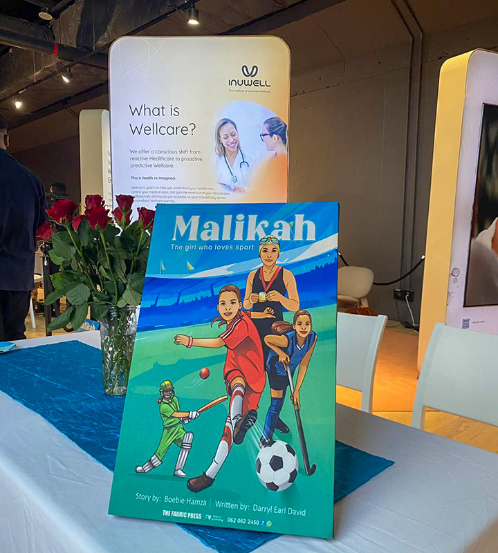 ‘One of the main goals is to encourage children to read more and to get involved in sport. I hope it inspires young girls to follow their sporting dreams.’