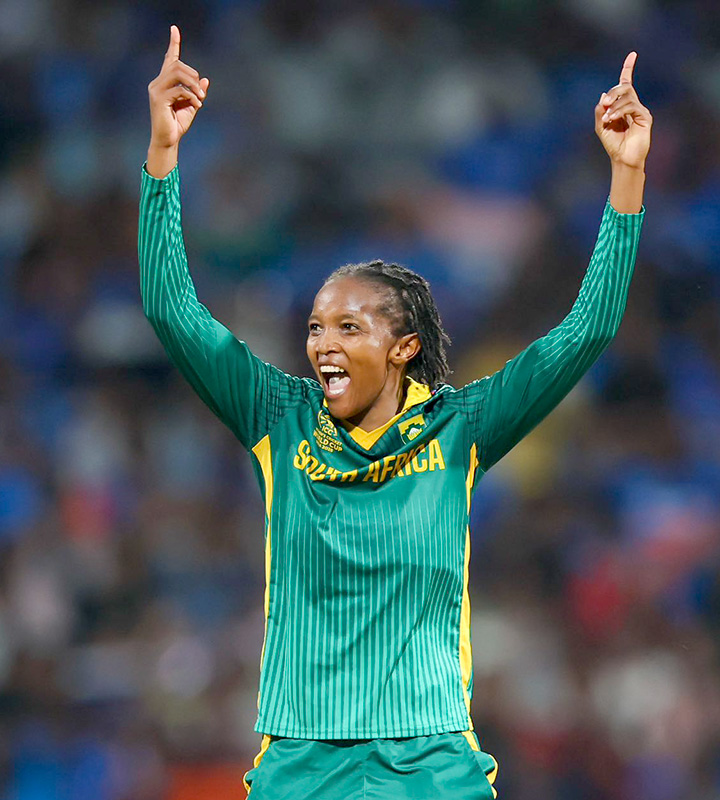 Proteas Women strike bowler Ayabonga Khaka returned the best SA figures for the final, claiming 3 wickets for 58 runs in her nine overs.