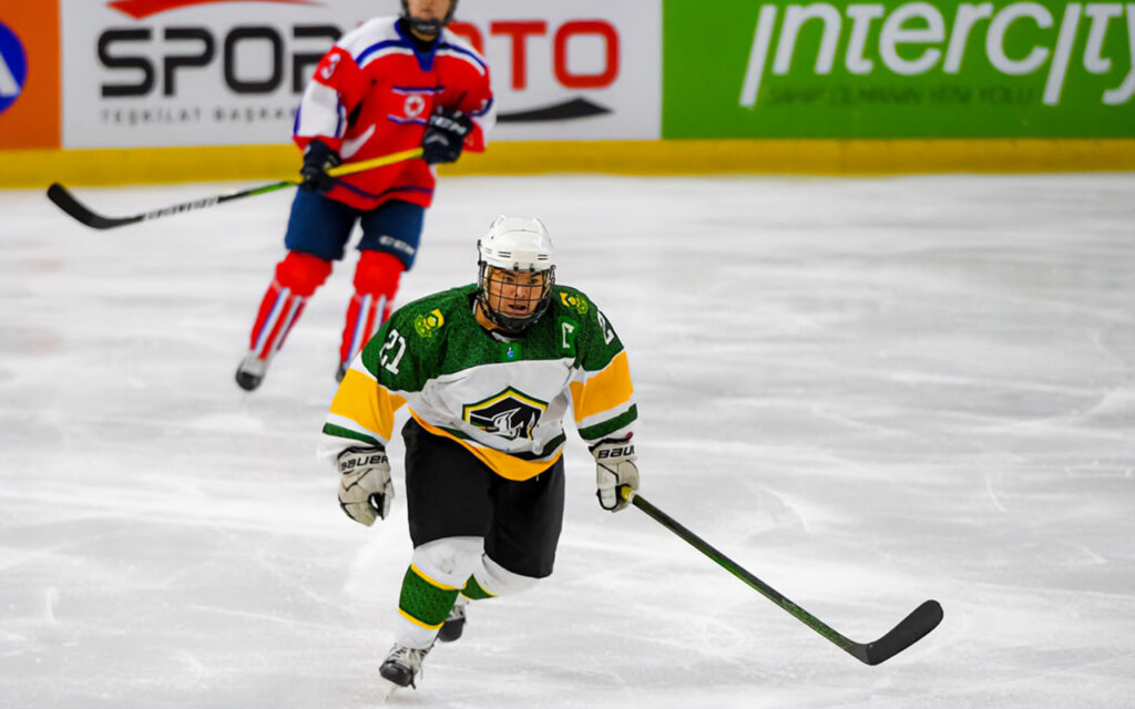 From five-year-old figure skater to a history-making centre forward, South Africa's all-time Ice Hockey top goal scorer, Dalene Rhode, reflects on a decade dedicated to the sport she loves. All Photos: Supplied