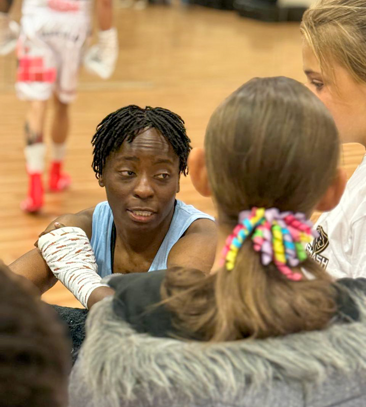 Hadebe says that boxing became a therapy, helping her process rage and pain, giving her a voice and renewed hope.