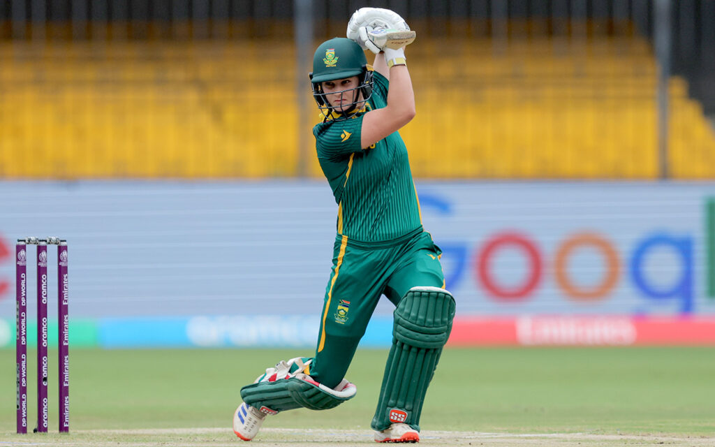 World Cup batter of the tournament Laura Wolvaardt will captain the Proteas Women in the T20 international and One-Day International white-ball tours against Ireland at venues across Cape Town, Paarl, Benoni, East London, Gqeberha, and Johannesburg in South Africa between 5 and 19 December, 2025. File Photo: Pankaj Nangia/Getty Images via the ICC