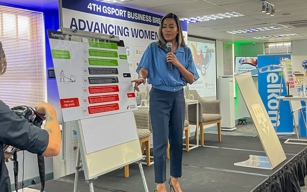 On the occasion of the 4th gsport Business Breakfast and its Business Accelerator theme, gsport Founder Kass Naidoo remembers the launch of gsport in 2006 and innovative partnerships that built it, culminating in a key LinkedIn connection during Covid-19 that birthed the transformative #gsportHenley Commercial Stairway blueprint for system change. All Photos: Supplied