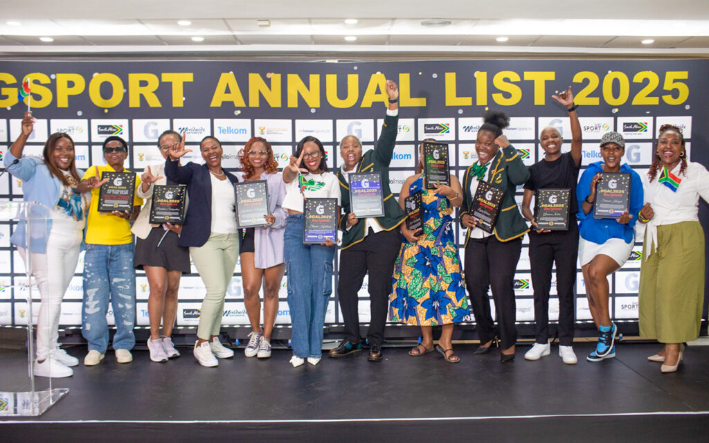African footballing powerhouse Mamelodi Sundowns Ladies FC have been named Newsmaker of the Year for 2025, alongside nine 2025 Newsmakers celebrated by leading women’s sport initiative, gsport4girls, in Johannesburg on Tuesday, 9 December 2025. Photo: Alaister Russell / gsport