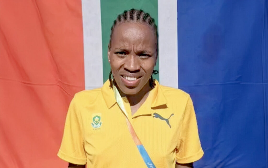 Glenrose Xaba took 34th position in 34:51 to establish the SA women’s team’s ninth place in the team competition at the World Athletics Cross Country Championships in Tallahassee, Florida in the United States of America on Saturday, 10 January, 2026. All Photos: Athletics SA