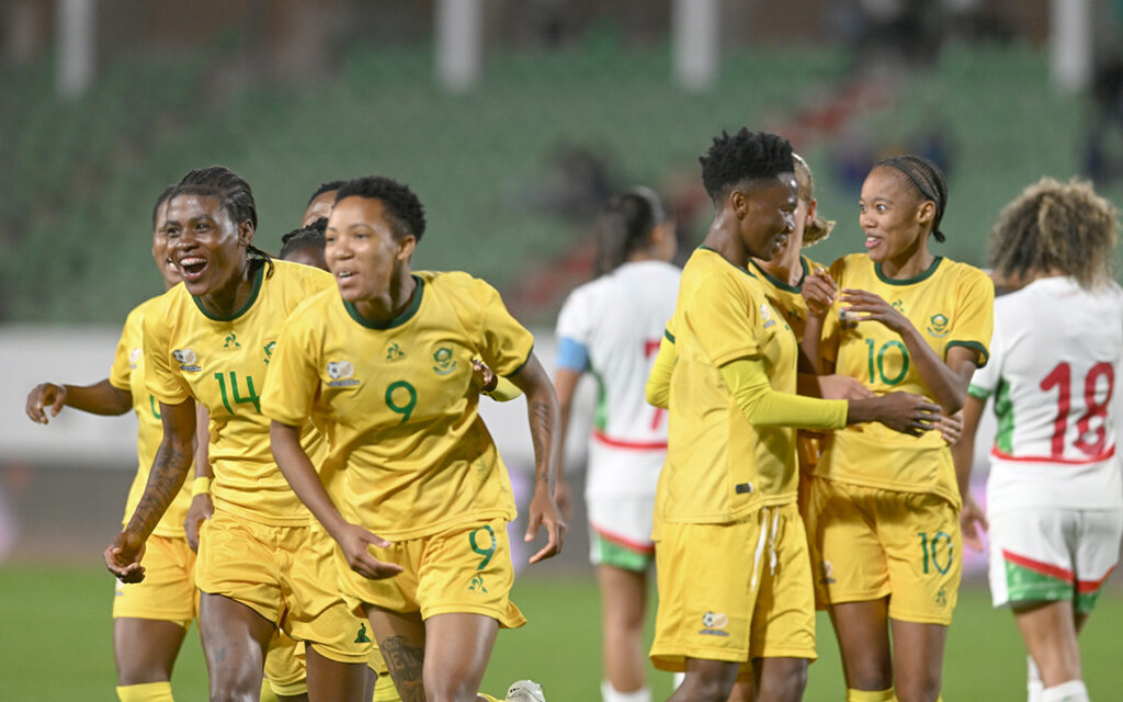 Reliving that moment when the senior South African women’s football team beat Morocco in an international friendly, early in December last year. The final draw for the 2026 Women’s Africa Cup of Nations has placed Banyana Banyana in Group B alongside the Ivory Coast, Burkina Faso, and Tanzania. The tournament begins on 17 March 2026 in Morocco. File Photo: SAFA