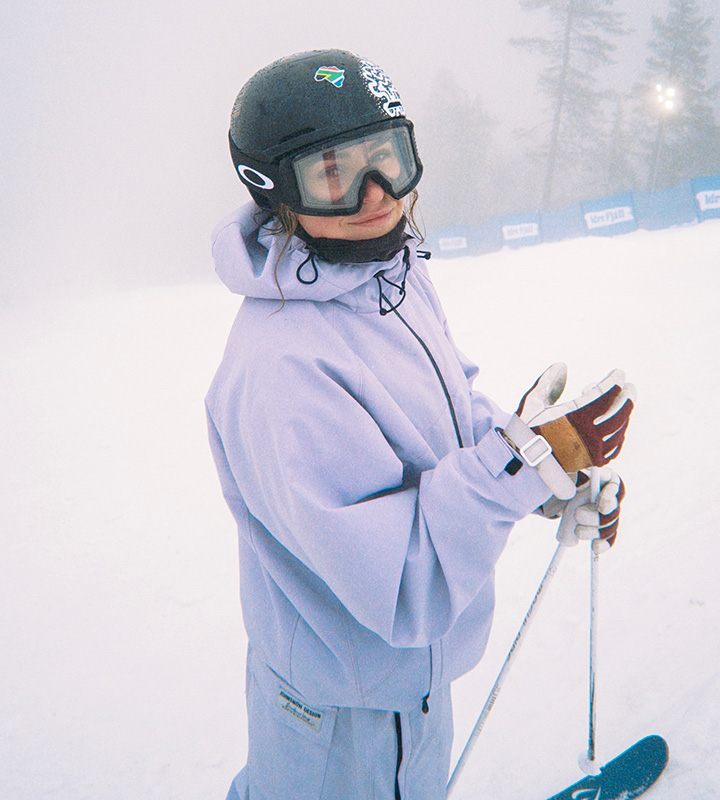 Freestyle skier Malica Malherbe gears up to showcase her skills on the global stage as part of the talented Team South Africa.