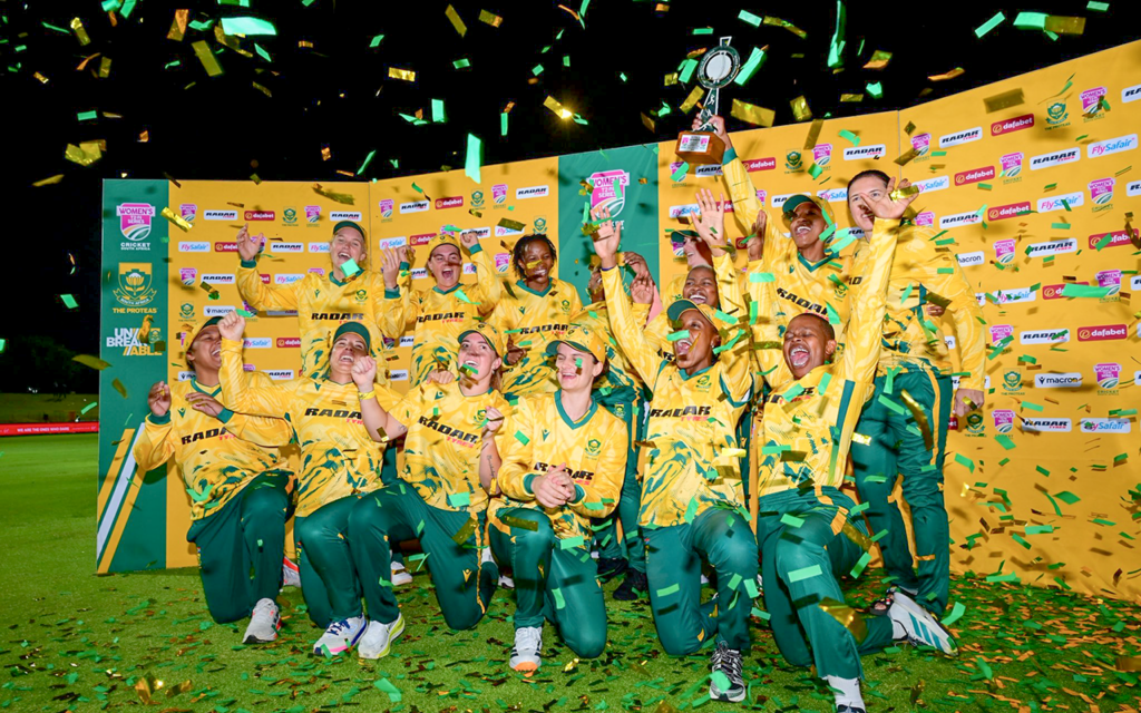 South Africa claimed the three-match T20 International series 2–1 after convincing victories in the first two matches in Potchefstroom and Benoni, at Willowmoore Park on Monday, 16 February, 2026. All Photos: Cricket South Africa
