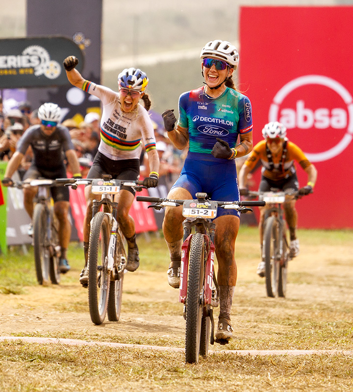 The two had finished second in every stage until Thursday, and relied on a calculated tactical approach to break the leading pair's winning run.
