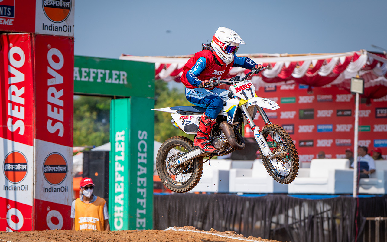 Young Indian Supercross Star Aleena Mansur Determined to Reach the World Stage