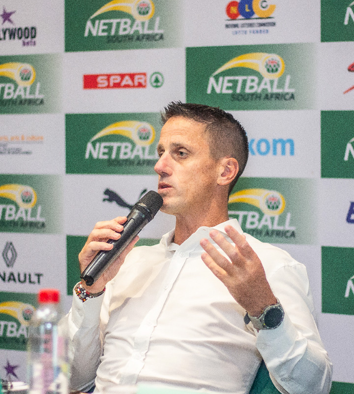 As the first man appointed to lead Netball South Africa, Adam Brooke is focussed on developing grassroots talent as an immediate priority.