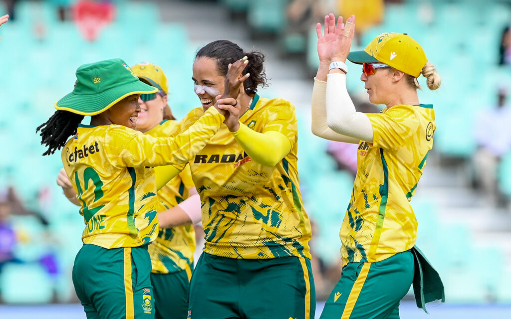 Laura Wolvaardt and Suné Luus with the bat and Player of the Match Chloe Tryon with the ball ensured SA’s second T20I win over India