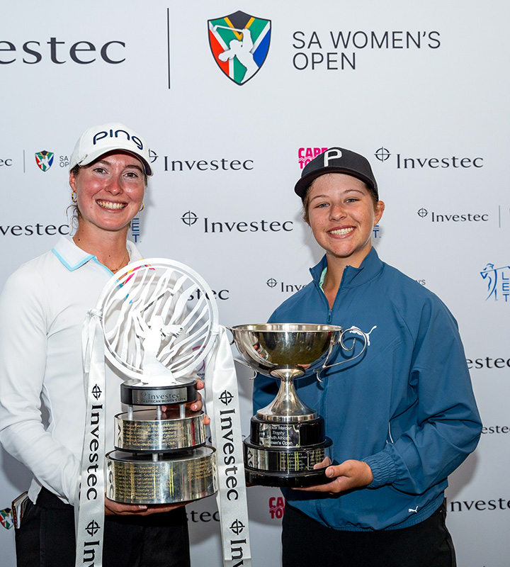 Lisa Coetzer claimed the Jackie Mercer Trophy, as the leading amateur on 11 over par with a final round of 78.