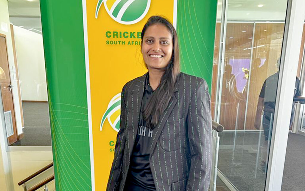 Dinesha Devnarain, head coach of the SA Under-19 Women and the Cricket South Africa Women's National Academy, whose decade of work has been built on putting the player before the performance. All Photos: Supplied