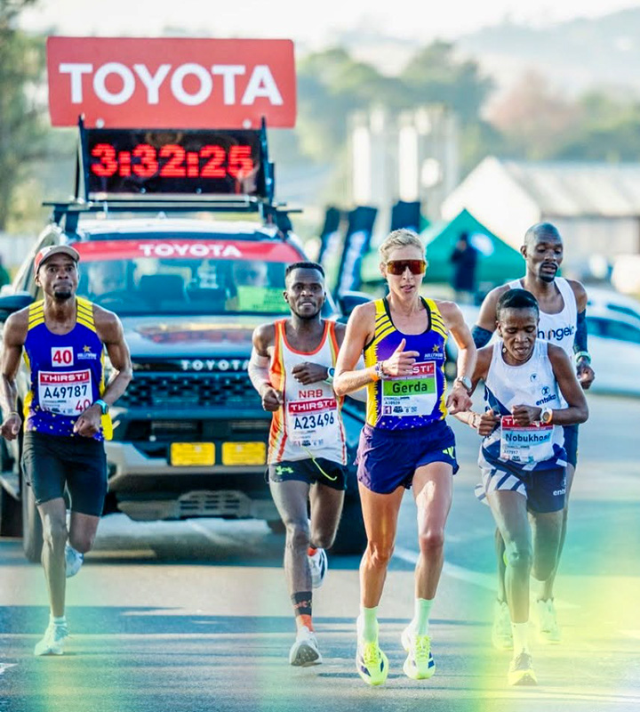Steyn stretched her unbeaten streak to four straight victories over the demanding Durban and Pietermaritzburg ultra.